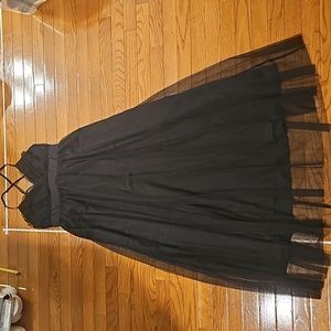 Beautiful black, spaghetti strap maxi dress